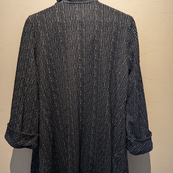 Moonlight by Y&S Assymetrical Jacket EUC size small (fits 43" bust) - Picture 3 of 5